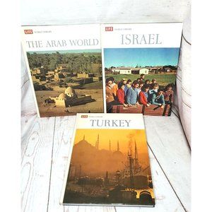 Vintage Life World Library Israel, The Arab World & Turkey World Reference Books